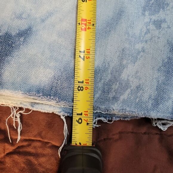 BadSeed Vintage custom reverse tie dye woman's shorts - size 14 - Picture 6 of 9